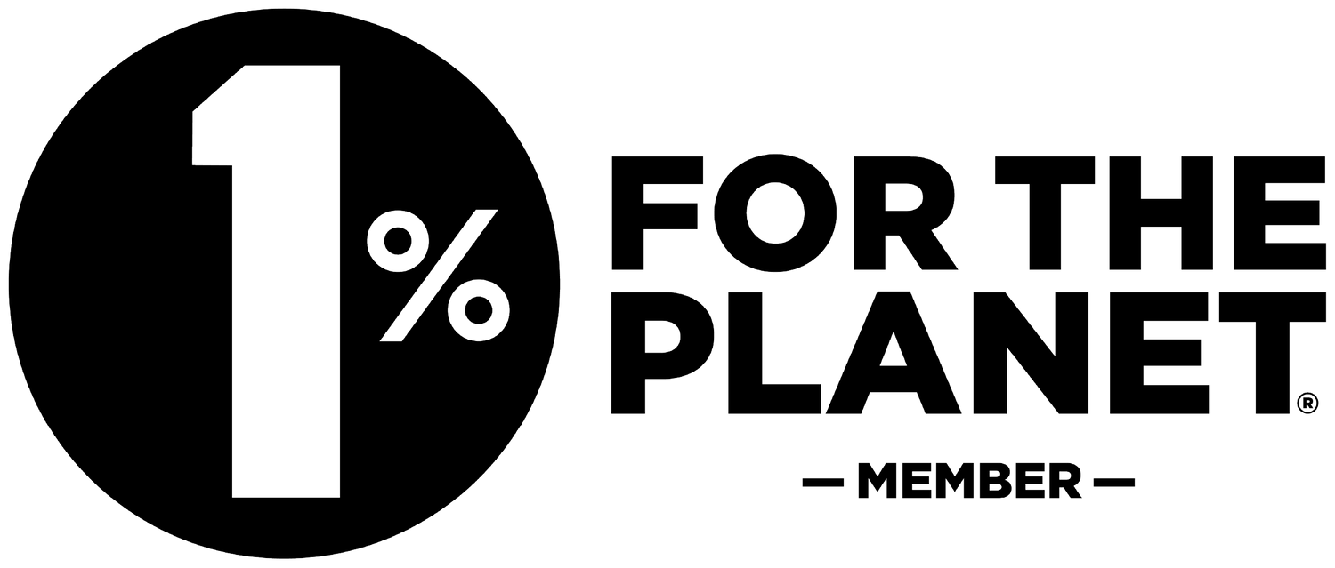 1% For The Planet member logo in black